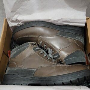 Reserved Footwear Men's Combat Work Boot Size US 12 Grey